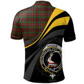 Clan Ainslie 02 Tartan Polo Shirt - Royal Coat Of Arms Style EF37 Ainslie 02 Tartan Tartan Polo